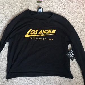 Los Angeles Cropped Long Sleeve